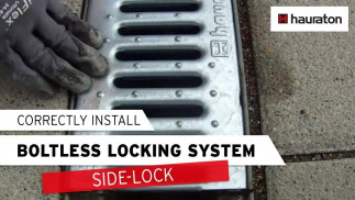 SIDE-LOCK štancane rešetke